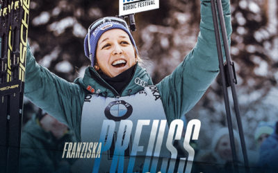 Franziska Preuß, biathlète allemande