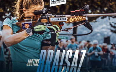 Justine Braisaz, biathlète française