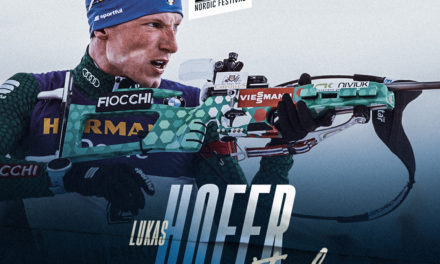 Lukas Hofer, biathlète italien