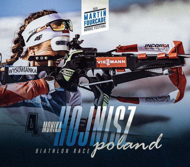 Monika Hojnisz, biathlète polonaise