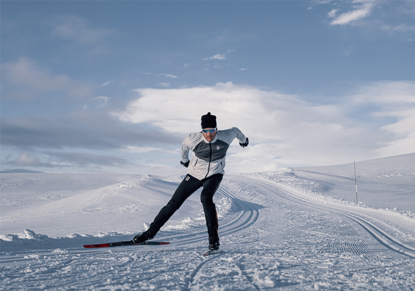 Équipement de ski de fond classique