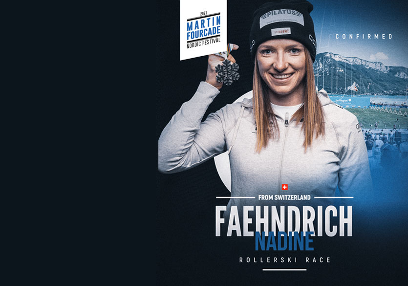 Nadine Fähndrich, fondeuse suisse