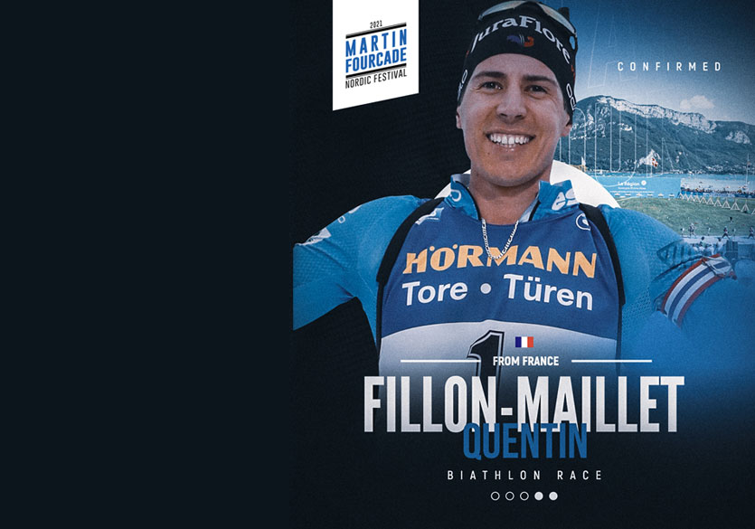 Quentin Fillon Maillet, biathlète français