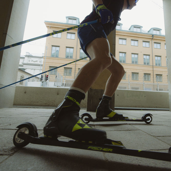 Ski-roue-skating