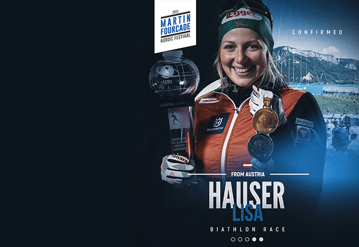 Lisa Hauser, biathlète autrichienne