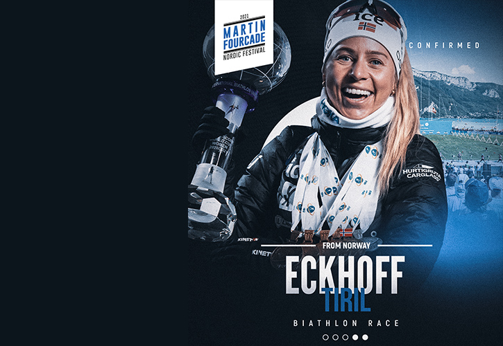 Tiril Eckhoff, biathlète norvégienne