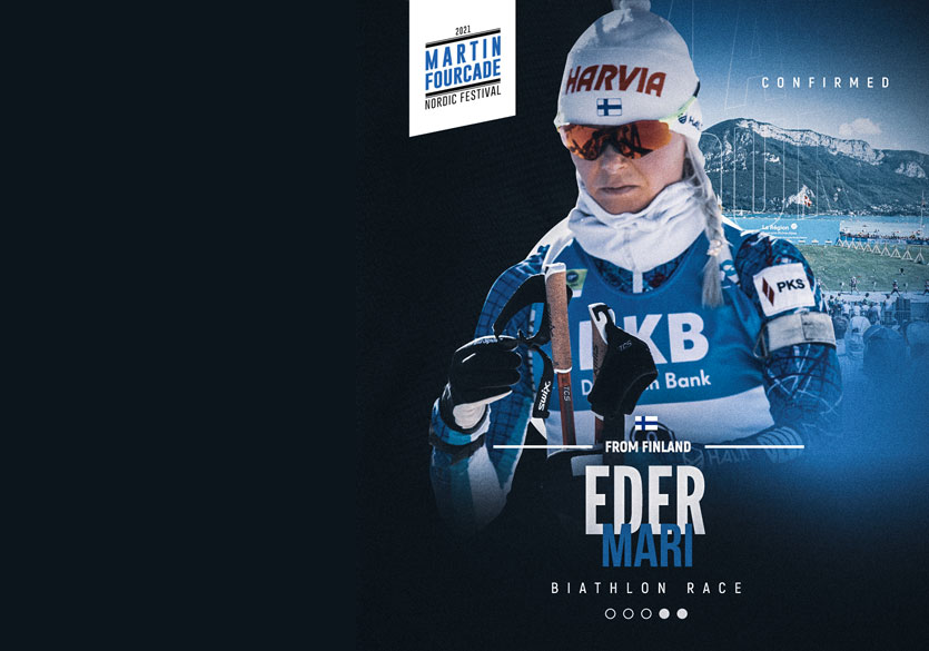 Mari Eder, biathlète finlandaise