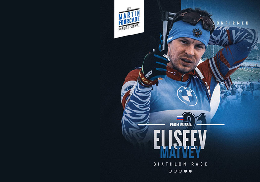 Matvey Eliseev, biathlète Russe