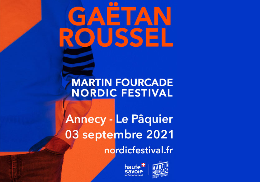 Concert de Gaëtan Roussel en ouverture du Martin Fourcade Nordic Festival
