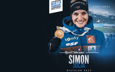 Julia Simon, biathlète française