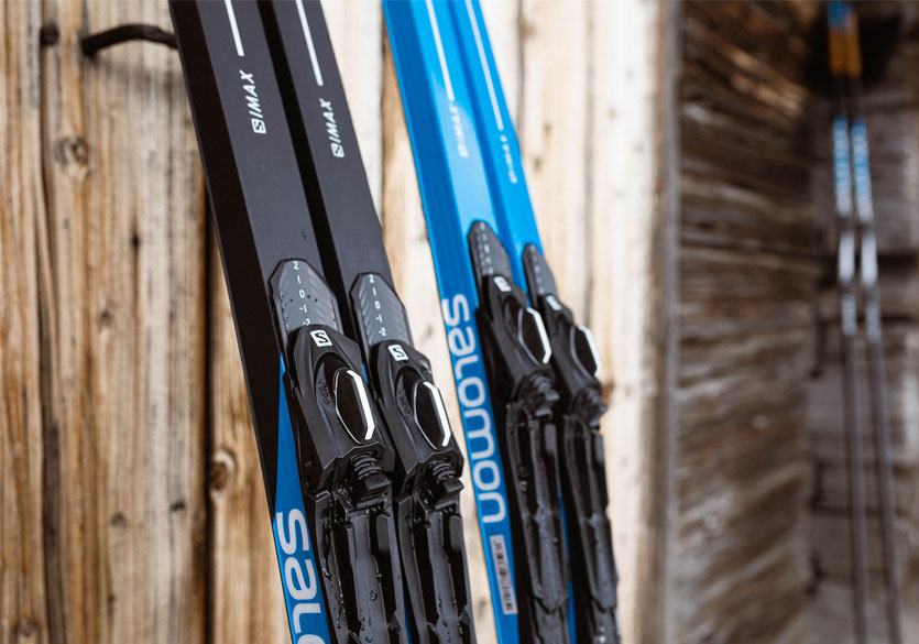 Nouveauté NORDIC Salomon : S/MAX eSKIN avec PROLINK SHIFT-IN